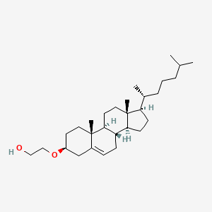 molecular formula C29H50O2 B8329756 2-(3beta-Cholesteryloxy)ethanol 
