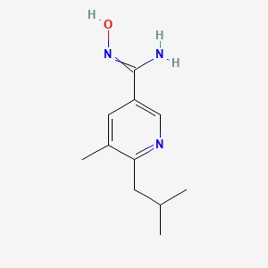 N-hydroxy-6-isobutyl-5-methyl-nicotinamidine