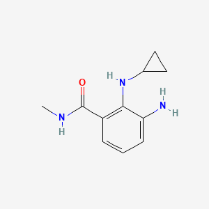 3-amino-2-(cyclopropylamino)-N-methylbenzamide