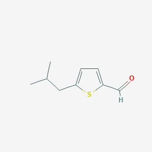 B008330 5-Isobutyl-thiophene-2-carbaldehyde CAS No. 104804-16-2