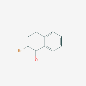 molecular formula C10H9BrO B083307 2-Bromo-1-tetralone CAS No. 13672-07-6