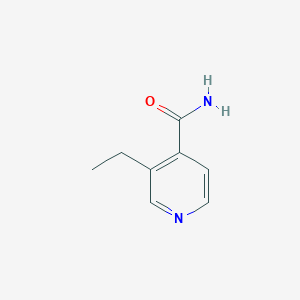 molecular formula C8H10N2O B008331 3-Ethylisonicotinamide CAS No. 19842-11-6