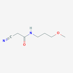 molecular formula C7H12N2O2 B083311 2-氰基-N-(3-甲氧基丙基)乙酰胺 CAS No. 15029-45-5