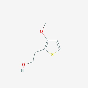 molecular formula C7H10O2S B8331238 3-Methoxy-2-thiophenethanol 