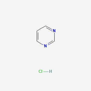 molecular formula C4H5ClN2 B8331262 Pyrimidine hydrochloride 