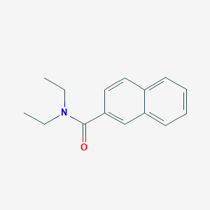 molecular formula C15H17NO B083313 N,N-Diethyl-2-naphthamide CAS No. 13577-84-9
