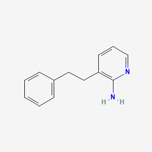 2-Amino-3-(2-phenylethyl)pyridine