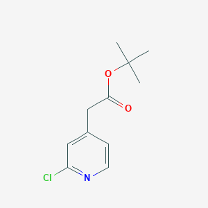 Tert-butyl 2-(2-chloropyridin-4-yl)acetate