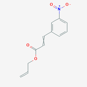molecular formula C12H11NO4 B8331419 Allyl 3-nitrocinnamate 