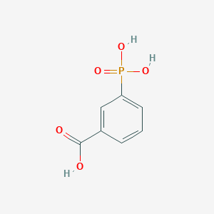 molecular formula C7H7O5P B083315 3-Phosphonobenzoic acid CAS No. 14899-31-1