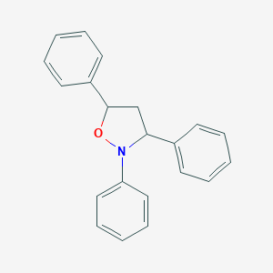 molecular formula C21H19NO B083316 2,3,5-Triphenyl-1,2-oxazolidine CAS No. 13787-96-7
