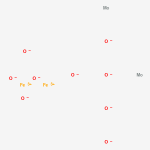 molecular formula Fe2Mo2O9-12 B083317 Iron molybdenum oxide CAS No. 11115-97-2