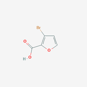 molecular formula C5H3BrO3 B083321 3-Bromofuran-2-carboxylic acid CAS No. 14903-90-3