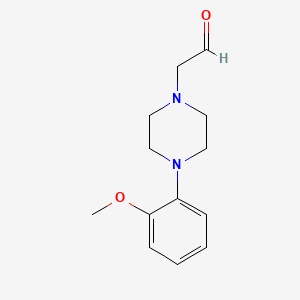 [4-(2-Methoxy-phenyl)-piperazin-1-yl]-acetaldehyde