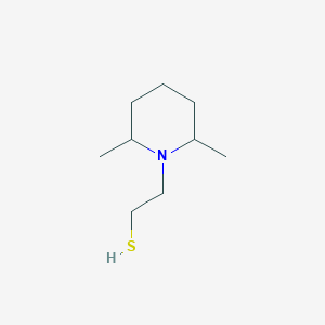 2,6-Dimethyl-1-(2'-mercaptoethyl)-piperidine