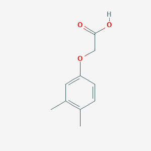 molecular formula C10H12O3 B083323 3,4-二甲基苯氧基乙酸 CAS No. 13335-73-4