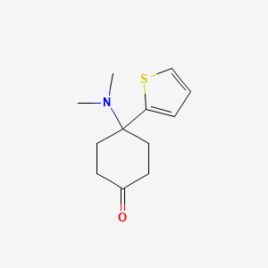 4-Dimethylamino-4-(2-thienyl)cyclohexanone