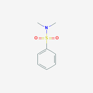 molecular formula C8H11NO2S B083325 N,N-Dimethylbenzenesulfonamide CAS No. 14417-01-7