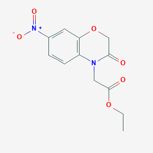4-ethoxycarbonylmethyl-7-nitro-2H-1,4-benzoxazin-3(4H)-one