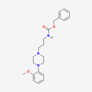Benzyl 3-[4-(2-methoxyphenyl)piperazin-1-yl]propylaminoformate