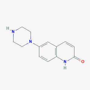 6-(1-Piperazinyl)-2(1H)-quinolinone