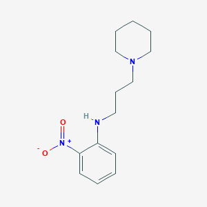 2-nitro-N-(3-(piperidin-1-yl)propyl)benzenamine