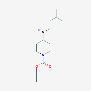 1,1-Dimethylethyl 4-[(3-methylbutyl)amino]piperidine-1-carboxylate