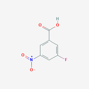 molecular formula C7H4FNO4 B083329 3-Fluoro-5-nitrobenzoic acid CAS No. 14027-75-9