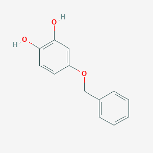 molecular formula C13H12O3 B8332907 4-(Benzyloxy)-1,2-benzenediol 