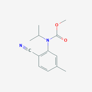 2-(N-Isopropyl-N-carbomethoxyamino)-4-methyl-benzonitrile