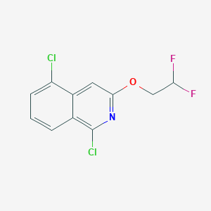 Isoquinoline, 1,5-dichloro-3-(2,2-difluoroethoxy)-