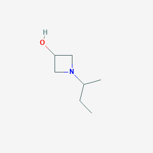 molecular formula C7H15NO B8333233 Sec.-butyl-3-azetidinol CAS No. 35995-24-5