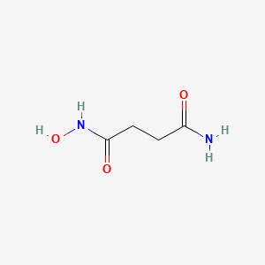 molecular formula C4H8N2O3 B8333393 N-hydroxysuccinamide 