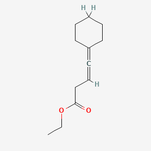 Ethyl 4-cyclohexylidene-3-butenoate