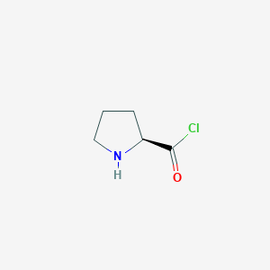 molecular formula C5H8ClNO B8333584 Prolyl chloride 