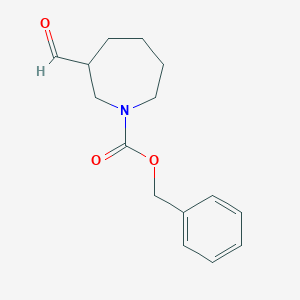 3-Formyl-azepane-1-carboxylic acid benzyl ester