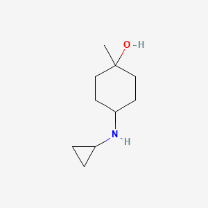 4-(Cyclopropylamino)-1-methylcyclohexanol