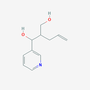 2-Allyl-1-(3-pyridyl)-1,3-propanediol