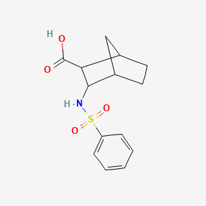 2-Carboxy-3-phenylsulfonylaminonorbornane