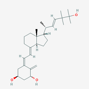 B008334 (1S,3R,5Z)-5-[(2E)-2-[(1S,3aS,7aR)-1-[(E,2R)-6-hydroxy-5,5,6-trimethylhept-3-en-2-yl]-7a-methyl-2,3,3a,5,6,7-hexahydro-1H-inden-4-ylidene]ethylidene]-4-methylidenecyclohexane-1,3-diol CAS No. 104211-73-6