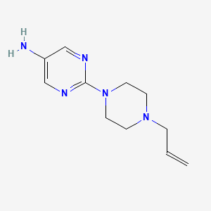 2-(4-Allylpiperazin-1-yl)pyrimidine-5-amine