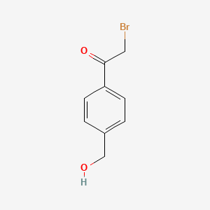 2-Bromo-1-[4-(hydroxymethyl)phenyl]ethanone
