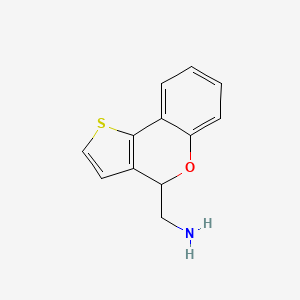 (4H-thieno[3,2-c]chromen-4-yl)methanamine