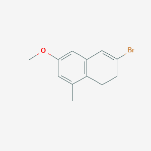 3-Bromo-6-methoxy-8-methyl-1,2-dihydro-naphthalene