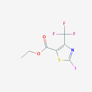 Ethyl 2-iodo-4-(trifluoromethyl)-5-thiazolecarboxylate