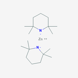 molecular formula C18H36N2Zn B8334181 Bis(2,2,6,6-tetramethylpiperidinyl)zinc 