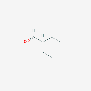 molecular formula C8H14O B8334212 2-Isopropylpent-4-enal 