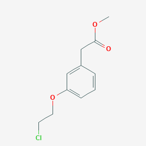 Methyl 3-(2-chloroethyloxy)phenylacetate