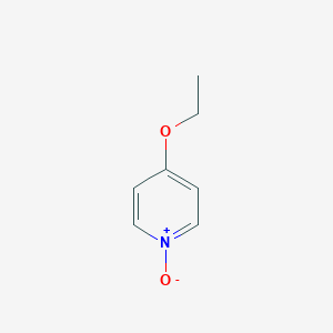 molecular formula C7H9NO2 B083346 4-Ethoxypyridine n-oxide CAS No. 14474-56-7