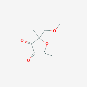2-Methoxymethyl-2,5,5-trimethylfuran-3,4-dione